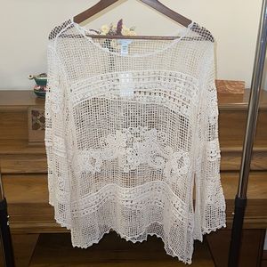Crochet Plus Size Top